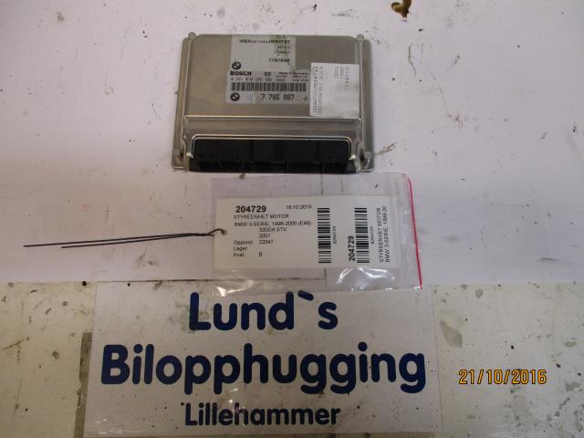 Styreenhet motor til BMW 3-Serie, 1998-2005 (E46) (E46) (BOSCH|0281010205)