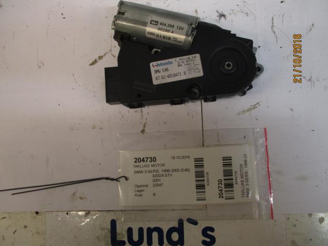 Takluke motor til BMW 3-Serie 1998-2005 (E46) (E46) 