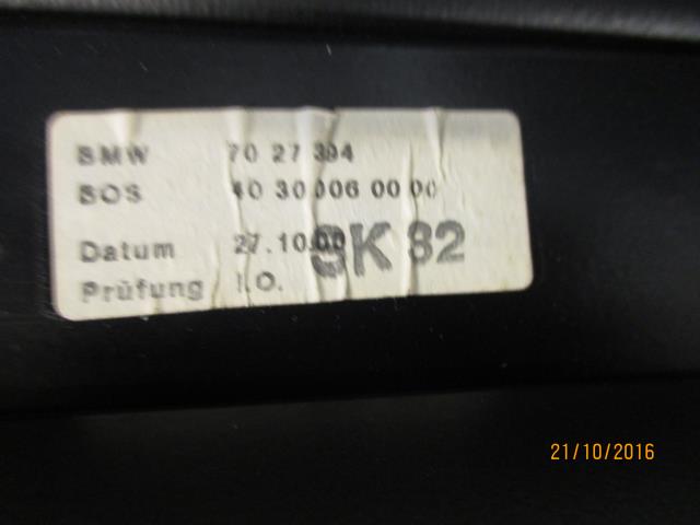 Bagasjerom rollon til BMW 3-Serie 1998-2005 (E46) (E46)
