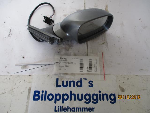 Speil høyre til VW Passat, 2001-2005 (B5,3BG) (B5,3BG) 