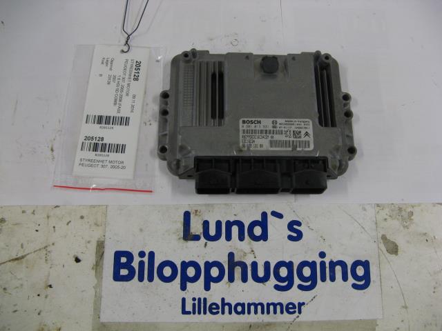 Styreenhet motor til Peugeot 307, 2005-2008 (Fase 2)  (BOSCH|0 281 013 331)