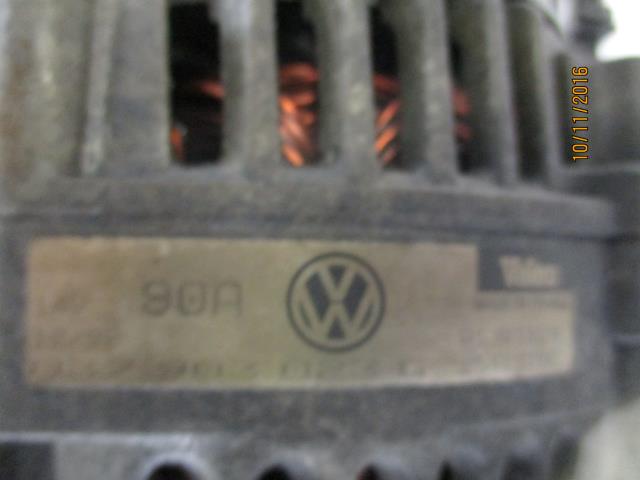 Dynamo til VW Polo 1994-1999 (Type III, Fase 1)  (VALEO|037 903 023 G|)