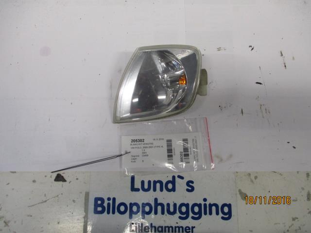 Blinklykt venstre til VW Polo, 2000-2001 (Type III, Fase 2)  