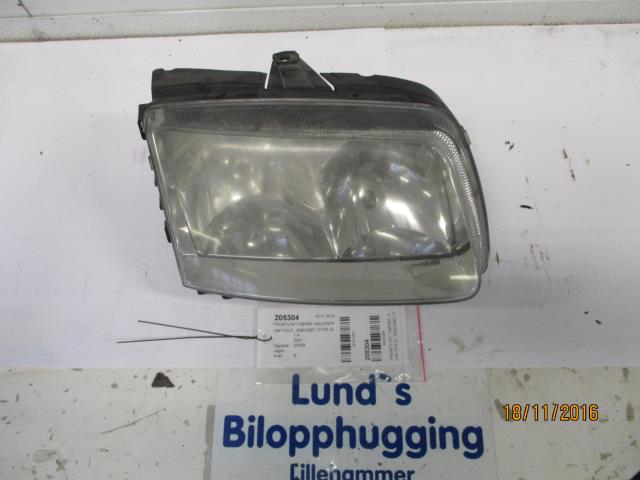 Frontlykt høyre halogen til VW Polo, 2000-2001 (Type III, Fase 2)  