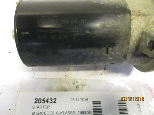 Starter til Mercedes C-Klasse 1993-2000 (W202) (W202)