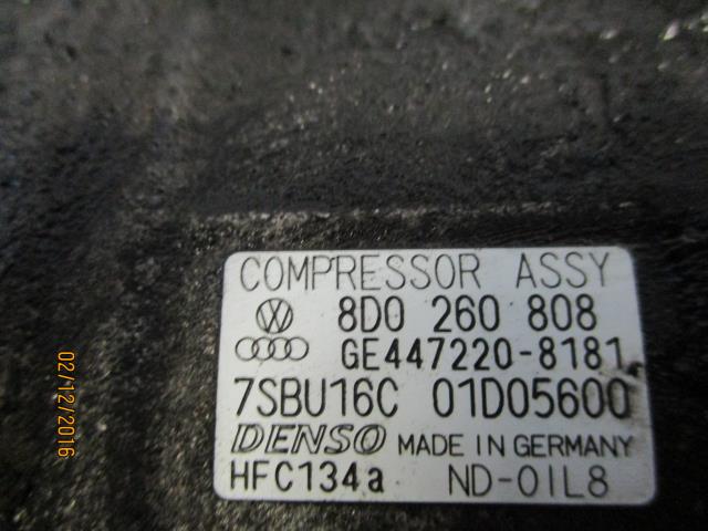 Aircondition kompressor til VW Passat 2001-2005 (B5,3BG) (B5,3BG) 