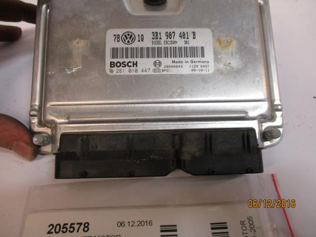 Styreenhet motor til VW Passat 2001-2005 (B5,3BG) (B5,3BG) (BOSCH|3B1907401B|0281010447|)