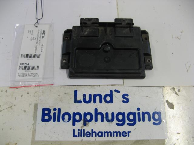 Styreenhet motor til Peugeot Partner, 2002-2008 (Type I, Fase 2)  (LUCAS|9661879080)