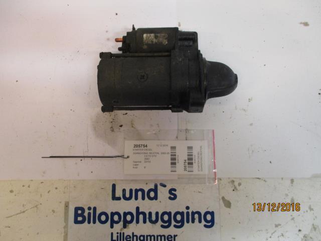 Starter diesel til SsangYong Rexton 2002-2004 (Fase 1) (Y200) (Y200) 