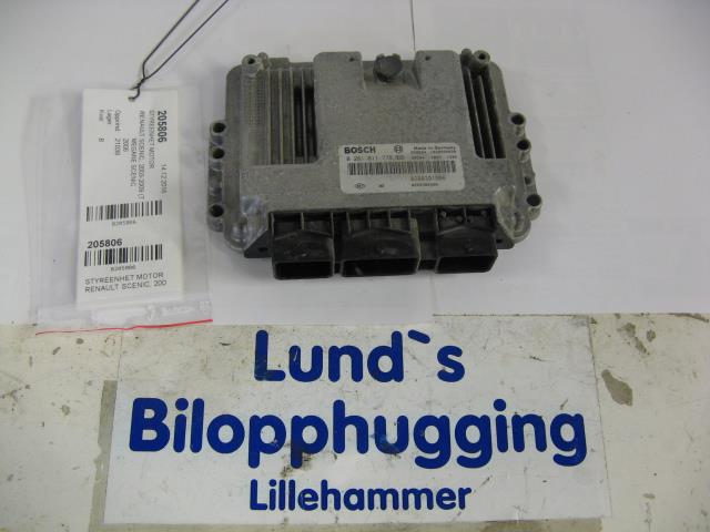 Styreenhet motor til Renault Scenic, 2003-2009 (Type II)  (BOSCH|0 281 011 776)
