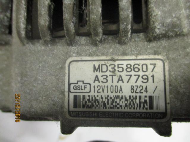 Dynamo til Mitsubishi Space Wagon 2000-2004  (MITSUBISHI ELECTRIC|MD358607  A3TA7791|)