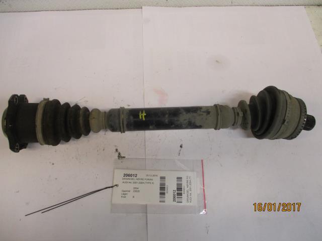 Drivaksel høyre foran til Audi A4, 2001-2004 (Type II) (B6) (B6)