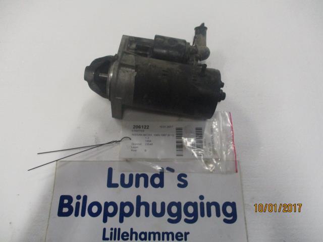 Starter til Nissan Micra, 1993-1997 (Fase 1) (K11) (K11) 