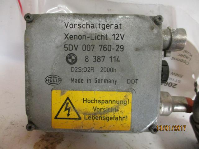 Styreenhet xenon/ballast til BMW 5-Serie, 1996-2003 (E39) (E39) (HELLA|5DV 007 750-29)