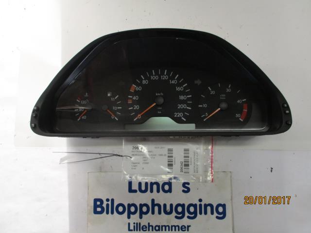 Instrumentpanel til Mercedes E-Klasse 1995-2000 (Fase 1) (W210) (W210) (2105406547|2119628495|)