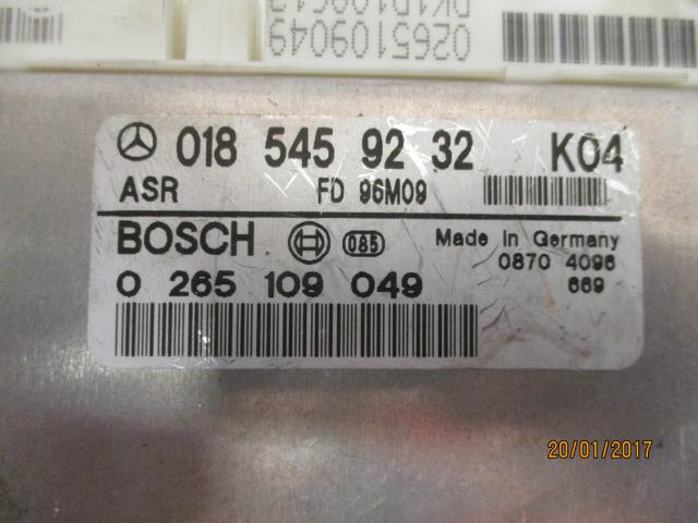 Styreenhet ABS til Mercedes E-Klasse 1995-2000 (Fase 1) (W210) (W210) (BOSCH|0265109049|0185459232|)