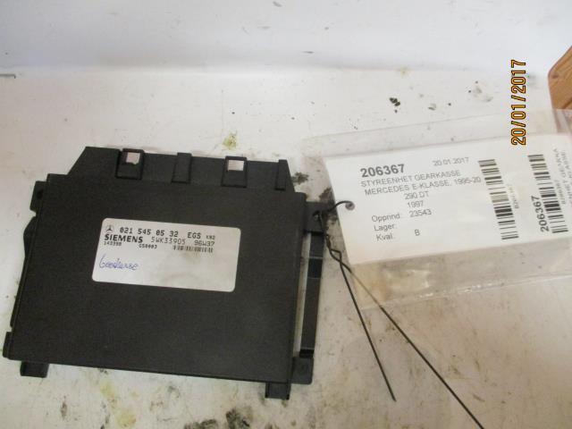 Styreenhet girkasse til Mercedes E-Klasse, 1995-2000 (Fase 1) (W210) (W210) (SIEMENS|5WK33905    96W37)