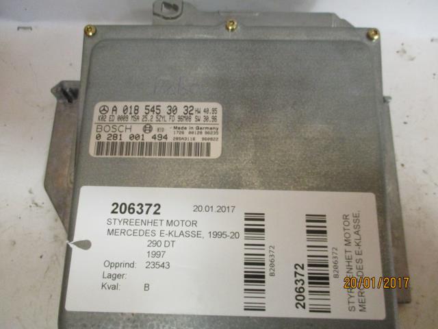 Styreenhet motor til Mercedes E-Klasse 1995-2000 (Fase 1) (W210) (W210) (BOSCH|0281001494|)