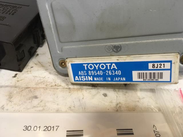 Rele diverse til Toyota Hiace 2007-2012 (Fase 3)  