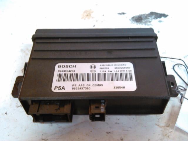 Styreenhet diverse til Citroën C4, Picasso 2006-2013 (Type I)  (BOSCH|0263004233|9663937380|)