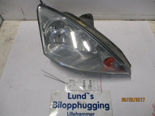 Frontlykt høyre halogen til Ford Focus, 1998-2004 (Type I)  