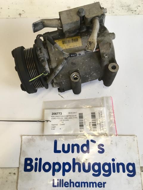 Aircondition kompressor til Ford Focus, 1998-2004 (Type I)  (XS4H-190629-AD)