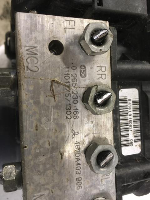 ABS sentral til Mitsubishi Colt 2009-2013 (Type VII, Fase 2)  (0 265 230 168|)