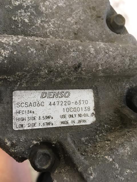 Aircondition kompressor til Toyota Verso 2002-2004 (COROLLA) (COROLLA) (DENSO|SCSA06C|447220-6370|10C00138)