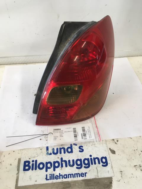 Baklykt høyre til Toyota Verso, 2002-2004 (COROLLA) (COROLLA) 