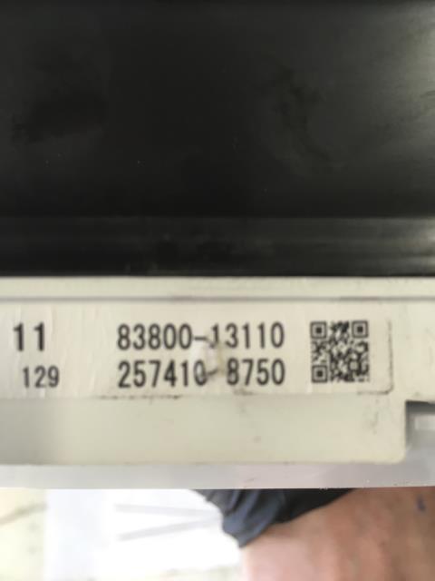 Instrumentpanel til Toyota Verso 2002-2004 (COROLLA) (COROLLA) (83800-13110|257410-8750|)