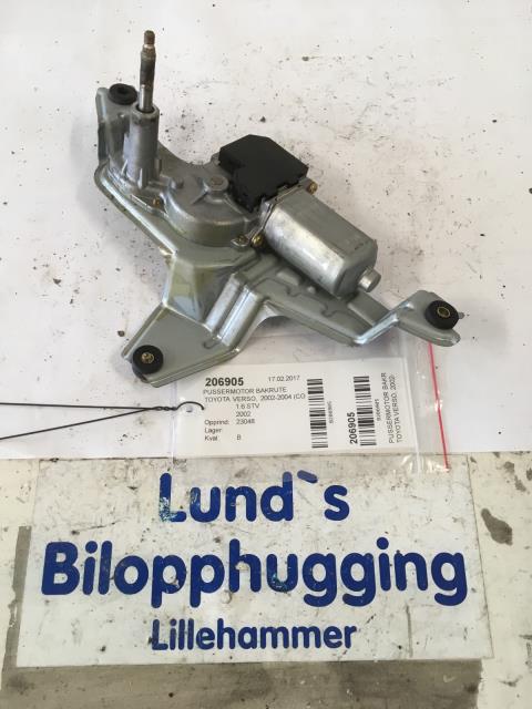 Viskermotor bakrute til Toyota Verso, 2002-2004 (COROLLA) (COROLLA) (DENSO|85130-13120)