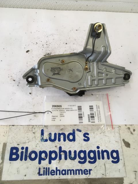 Viskermotor bakrute til Toyota Verso 2002-2004 (COROLLA) (COROLLA) (DENSO|85130-13120|159200-4991|)