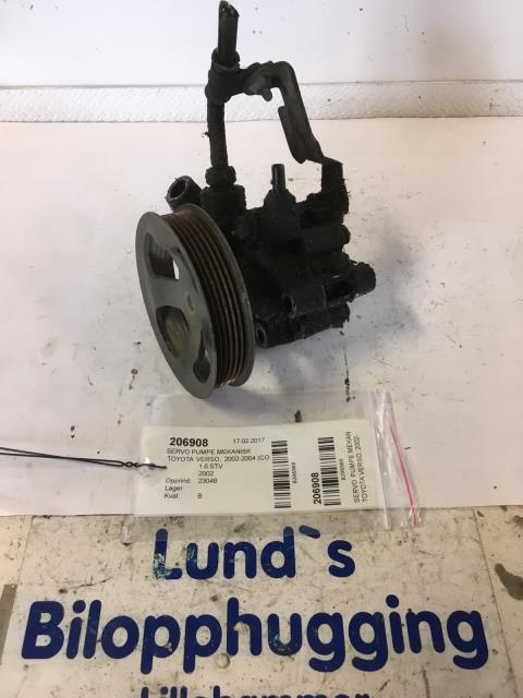 Servo pumpe mekanisk til Toyota Verso, 2002-2004 (COROLLA) (COROLLA) 