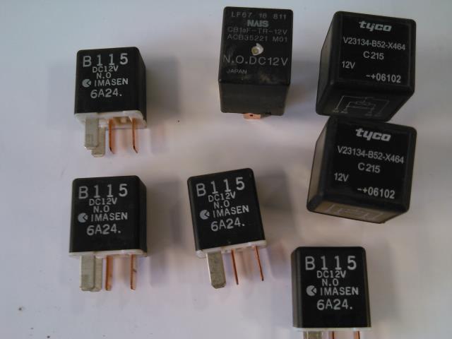 Rele diverse til Mazda 3, 2006-2009 (Type I, Fase 2)  
