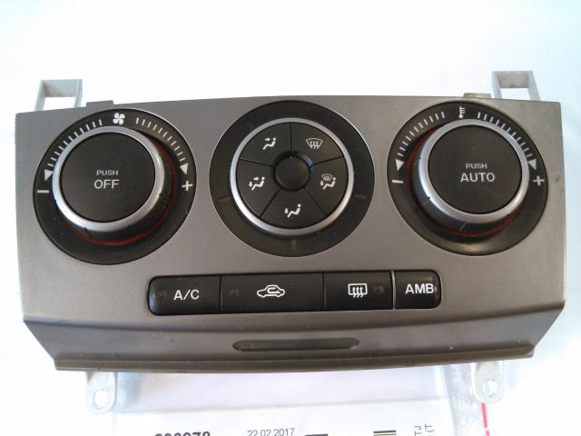Varmeapparat betjening til Mazda 3, 2006-2009 (Type I, Fase 2)  (K1900BS3LB02)
