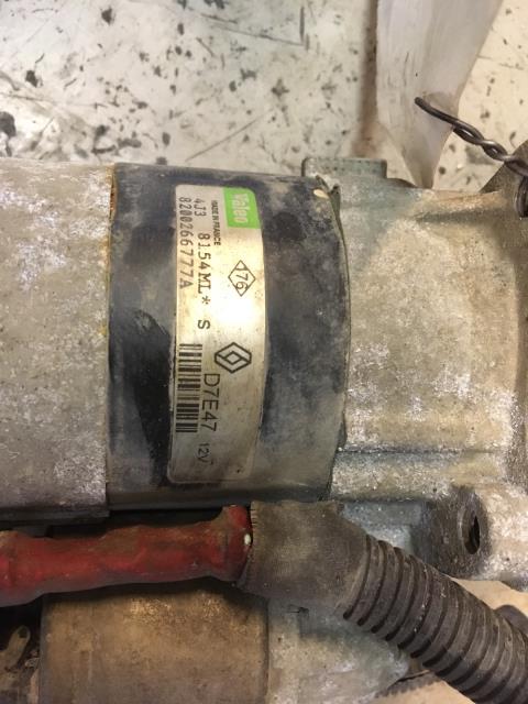 Starter til Renault Kangoo 2003-2007 (Type I, Fase 2)