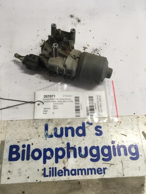 Viskermotor frontrute til Škoda Fabia, 2000-2007 (Type I)  (BOSCH|0390241524)