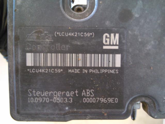 ABS sentral til Opel Astra H 2004-2009  (ATE|10.0970-0503.3|LCU4K21C59U|13157575BE)