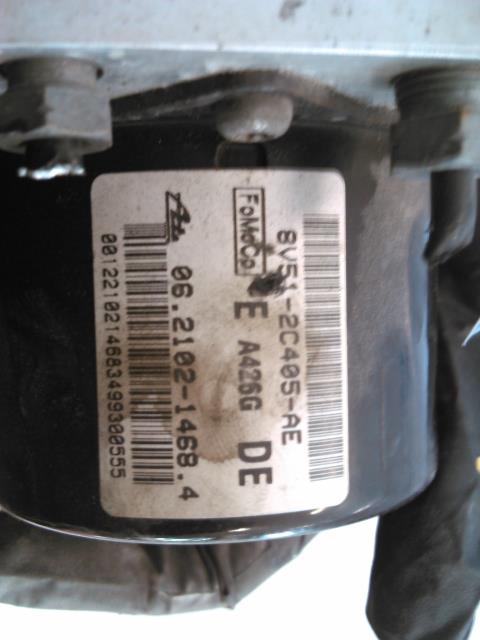 ABS sentral til Ford Fiesta 2008-2012 (Type VI, Fase 1)  (ATE|HDU9M09Q59B|8V51-2C405-AE|06.2109-5672.3)
