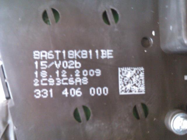 Bilstereo til Ford Fiesta 2008-2012 (Type VI, Fase 1)  (8A6T15K811BE|8A6T-18C815-BP|)