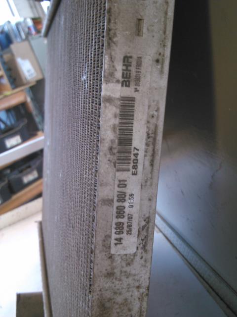 Radiator (manuell gir) til Peugeot Expert 2007-2016 (Type II)  