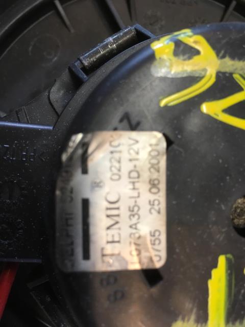 Varmeapparat motor til Renault Laguna 2001-2005 (Type II, Fase 1)  