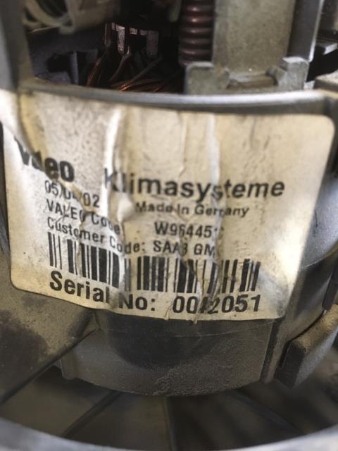 Varmeapparat motor til Saab 9-5 2001-2005 (Type I, Fase 2)  
