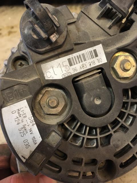 Dynamo diesel til Peugeot 307 2001-2004 (Fase 1)  