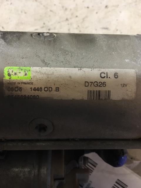 Starter diesel til Peugeot 307 2001-2004 (Fase 1)  