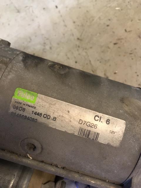Starter diesel til Peugeot 307 2001-2004 (Fase 1)  