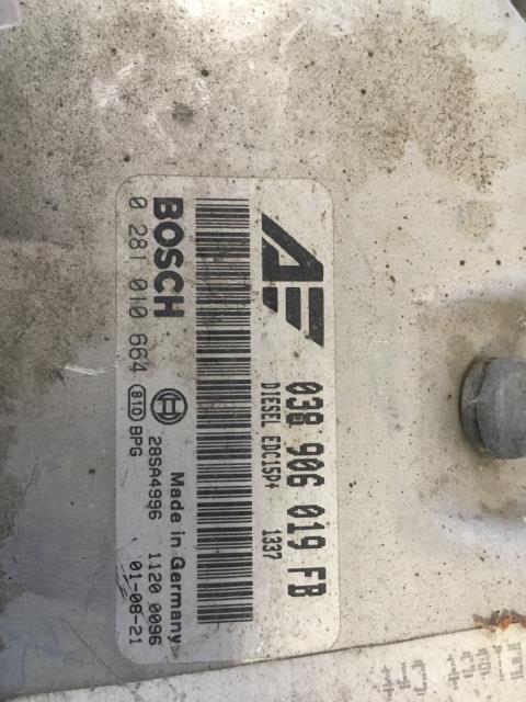 Styreenhet motor til Seat Alhambra 2001-2010  (BOSCH|0281010664|038906019FB|)