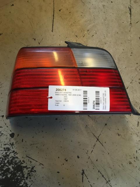 Baklykt venstre til BMW 3-Serie, 1991-2000 (E36) (E36)