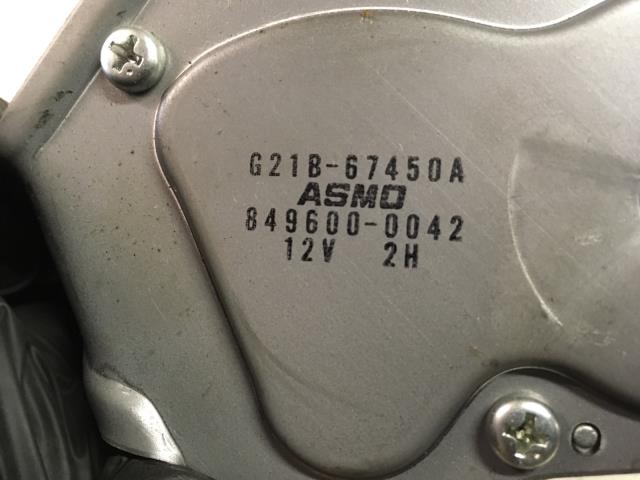 Viskermotor bakrute til Mazda 6 2002-2008 (Type I)  (ASMO|G21B-67450A|849600-0042|)
