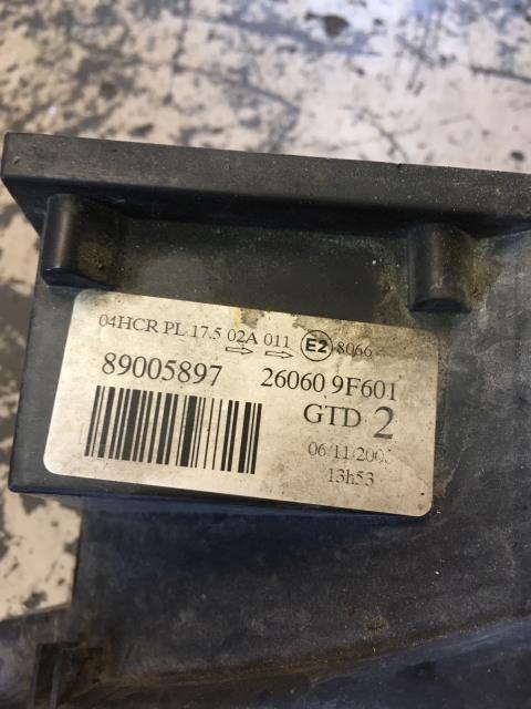 Frontlykt venstre halogen til Nissan Primera 1999-2002 (Fase 2) (P11) (P11)